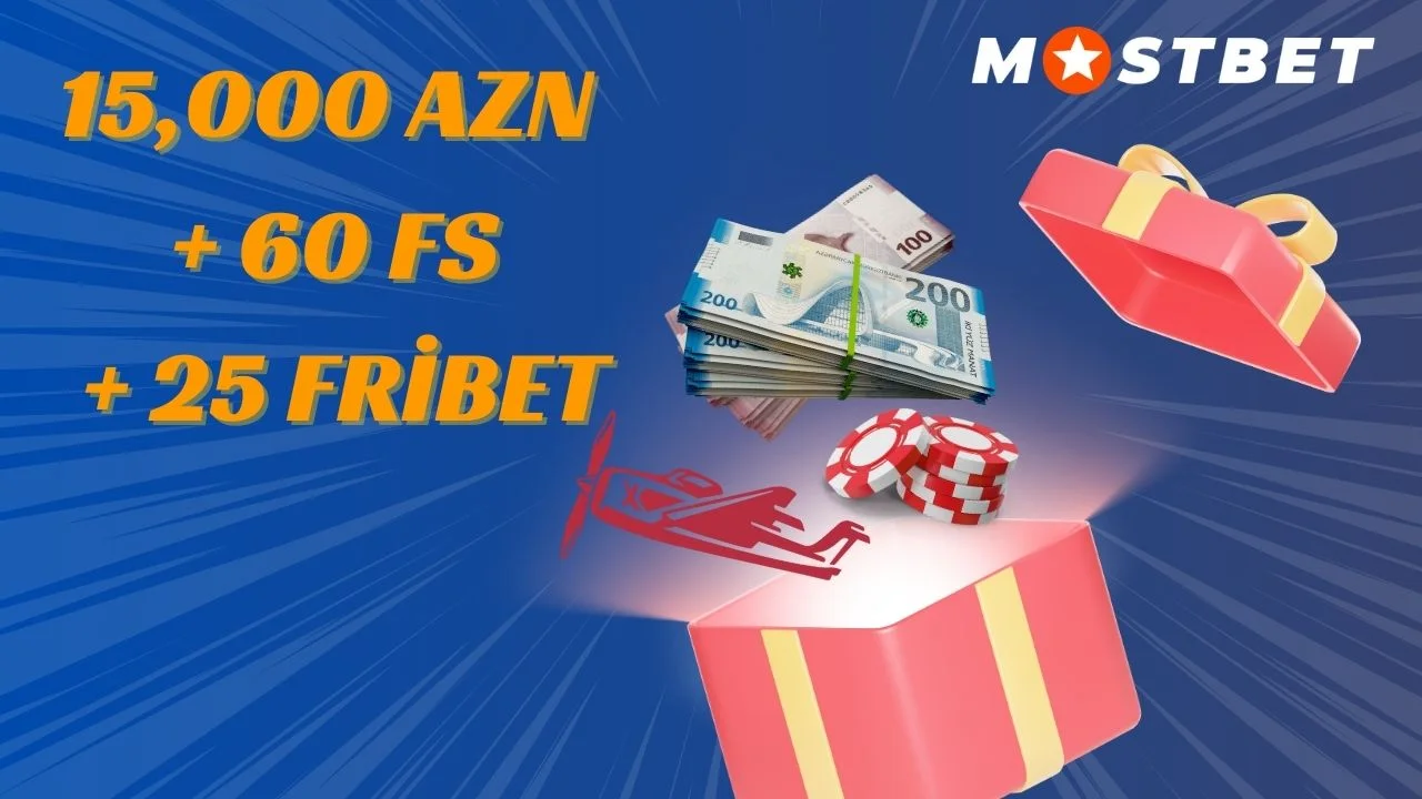 Mostbet 10 000 AZN bonus